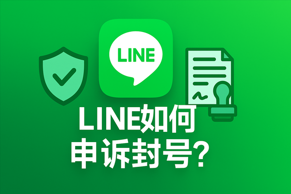 LINE如何申訴封號？
