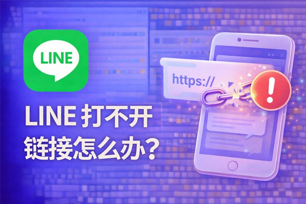 LINE 打不開連結怎麼辦？